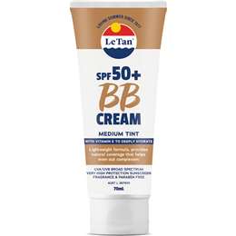 Le Tan 50+ BB Tinted Cream Medium 70ml