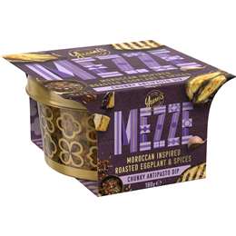 Yumi's Mezze Dip Chargrilled Eggplant Sundried & Garlic 180g