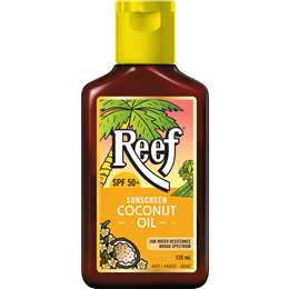 Reef Sunscreen Coconut Oil SPF 50+ 125mL