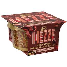 Yumi's Mezze Dip Sundried Tomato & Mixed Olive 180g