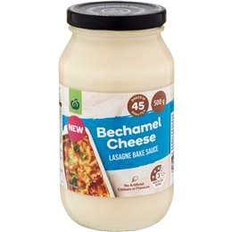 Woolworths Bechamel Cheese Lasagne Bake Sauce 500g