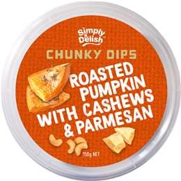 Simply Delish Roasted Pumpkin With Cashews & Parmesan