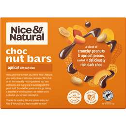 Nice & Natural Chocolate Nut Bar Apricot