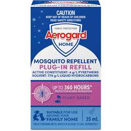 Aerogard Home Mosquito Control Plug-In Refill 35mL