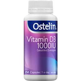 Ostelin Vitamin D 1000IU Capsules 250 pack