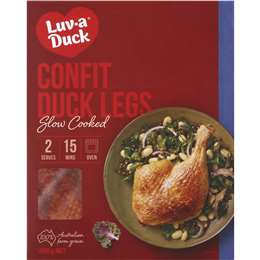 Luv-A-Duck Confit Duck Legs Slow Cooked 450g