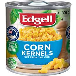 Edgell Australian Grown Sweet Corn Kernels Cut From the Cob