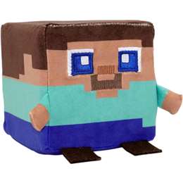 Minecraft Cubeez Plush Steve 10cm each