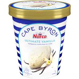 Norco Cape Byron Ice Cream Tub Ultimate Vanilla