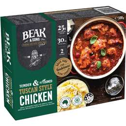Beak & Sons Tender Slow Cooked Tuscan Chicken