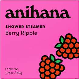 Anihana Shower Steamer Berry Ripple 50g