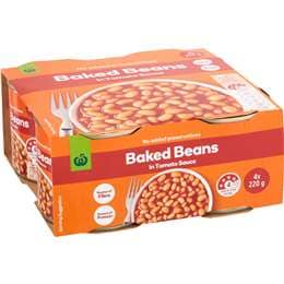 Woolworths Baked Beans In Tomato Sauce