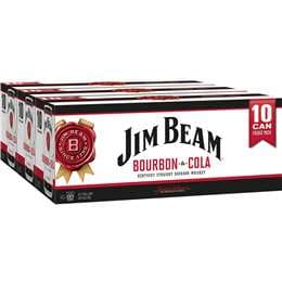 Jim Beam White Label Cola Can