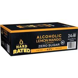 Hard Rated Lemon Mango Zero Sugar