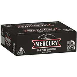 Mercury Apple Cider Hard Cans