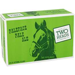 Two Heads Pale Ale Cans