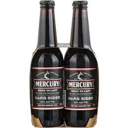 Mercury Hard Cider Bottle 6x355ml | Woolworths