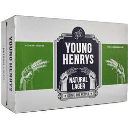 Young Henry's Natural Lager Cans