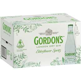 Gordon's Gin With Elderflower Spritz 4% Bottles Carton