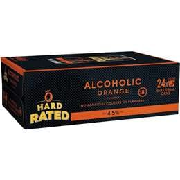 Hard Rated Orange Vodka Cans