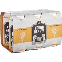 Young Henrys Cloudy Cider Cans
