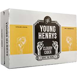 Young Henrys Cloudy Cider Cans Carton