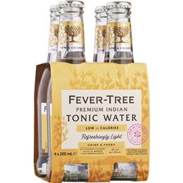 Fever-tree Refreshingly Light Premium Indian Tonic Water Bottles