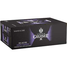Vodka Cruiser 200ml x 24 pack