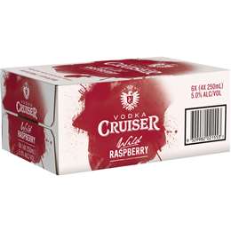 Vodka Cruiser Wild Raspberry Cans