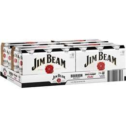 Jim Beam Bourbon & Zero Sugar Cola Can