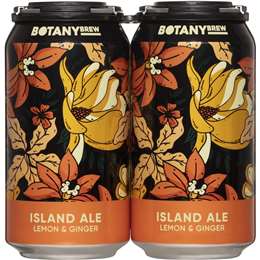 Botany Brew Botany Brew Island Ale Lemon & Ginger Cans