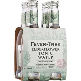 Fever-tree Elderflower Tonic Water Bottles