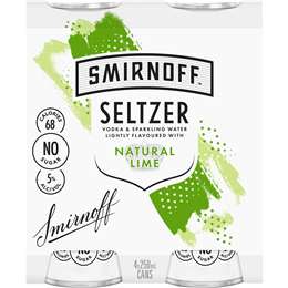 Smirnoff 250 mlx4 pack