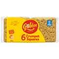 Golden Crumpet Squares 6 Pack