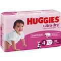 Huggies Ultra Dry Nappies Girls Size 4 (10-15Kg) 36 Pack