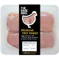 The Bare Bird Free Range Chicken Thigh Fillets 350G - 600G