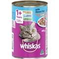 Whiskas 1+ Years Wet Cat Food Ocean Fish Loaf 400G