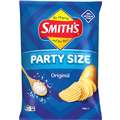 Smith'S Crinkle Cut Potato Chips Party Bag Original 380G