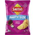 Smith'S Crinkle Cut Potato Chips Party Bag Salt & Vinegar 380G