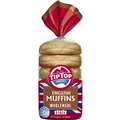 Tip Top English Muffins Wholemeal Bakery 6 Pack