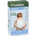 Tooshies Organic Bamboo Nappies Size 3 Crawler (6-11Kg) 44 Pack