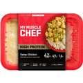 My Muscle Chef Satay Chicken With Basmati Rice & Green Peas 330g