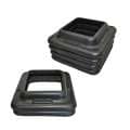 Aerobic Step Riser Block - 6 x Black Risers - Only Block - Home Gyms ...
