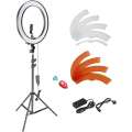 Kit Anneau Lumineux Neewer 18 Pouces LED - Dimmable, Pour Téléphone, Couleur