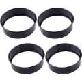 4X Appetito 9.5Cm Non Stick Ring Fried Egg Mould Frying Kitchen Crumpet Pancake