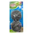 10 X Large Stainless Steel Wool Scrubber Dish Washing Cleaning Sponges Scourer
