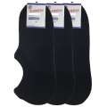 6-Pack Women's Organic Bamboo No-Show Socks With Silicone Heel Grip - Black, White, Nude & More 9 thumbnail image