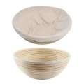 2 X 9" Sourdough Bread Proofing Set Bread Making Kit Round Bowls