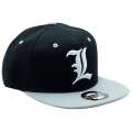 Death Note Snapback Cap Black & Grey L | Woolworths