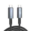 Certificato USB-IF] 40Gbps Active USB4 cavo 0,8 , copatibile con Thunderbolt 4/3, con